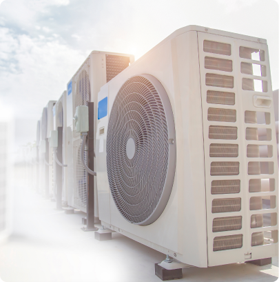 HVAC condenser unit installation